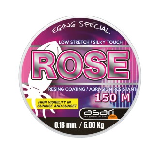 Acquista ora e migliora la tua pesca!Filo monofilamento speciale egging rose asari