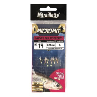 Sabiki MICROMIT® LARVA BLANC