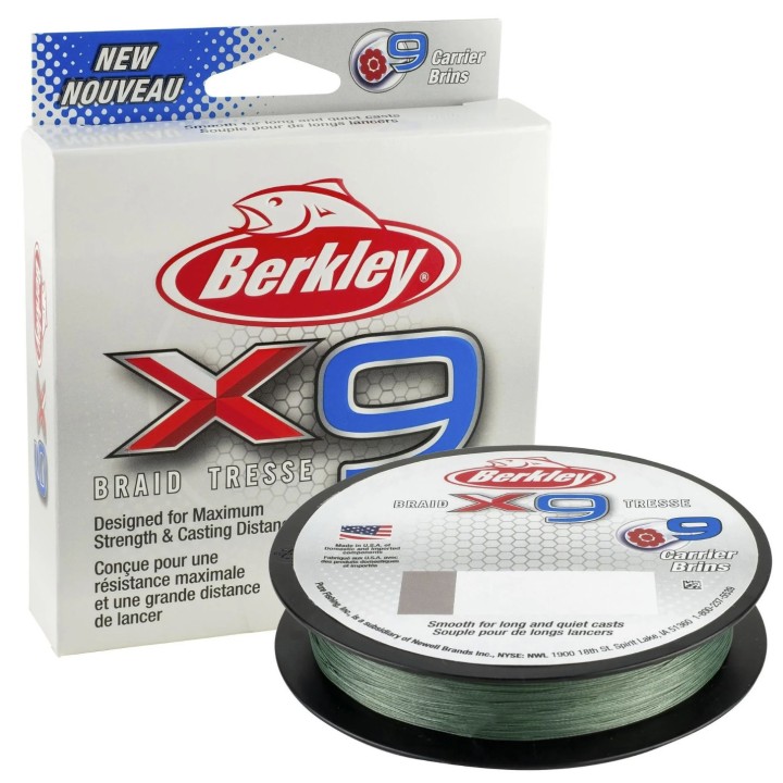 Berkley x9 Braid braided 9 strands