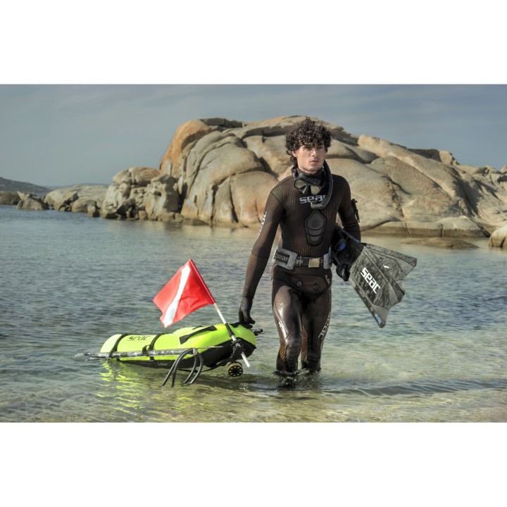 Scuba fishing suit SEAC Neoprene Alga camouflage 5 mm