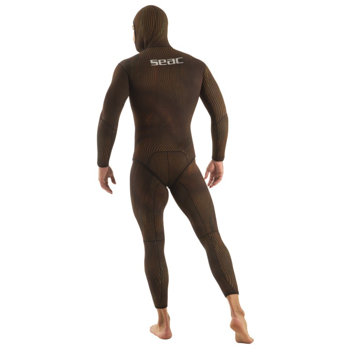 Traje pesca submarina SEAC Alga neopreno camuflaje 5 mm