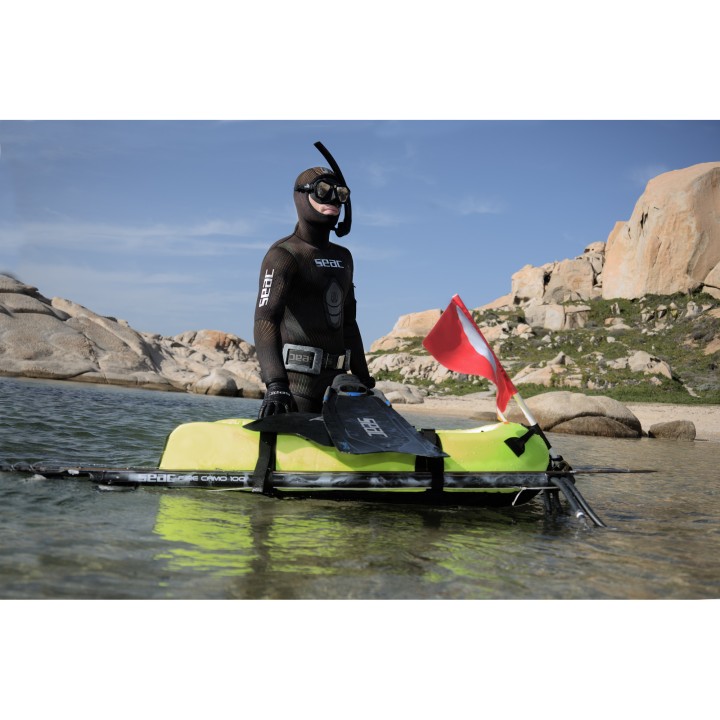 Traje pesca submarina SEAC Alga neopreno camuflaje 5 mm