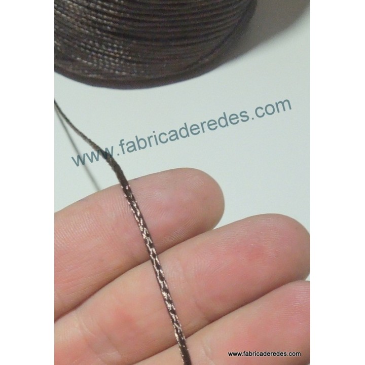 Hilo trenzado 8841 (trencilla) Marrón