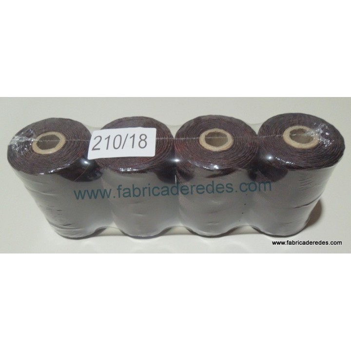 Hilo nylon 210/18 (2220) Marrón