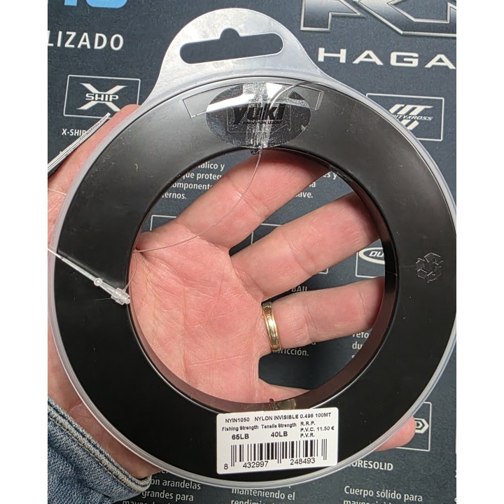 Yuki líder invisível 3G geração 0.496 mm x 100 metros