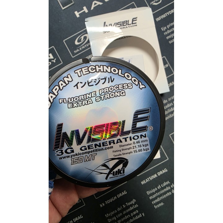 Yuki leader invisibile 0.46mm x 150 metri