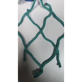 Netzwerkpolypropylen 4mm ohne Knoten 100mm grüne Farbe
