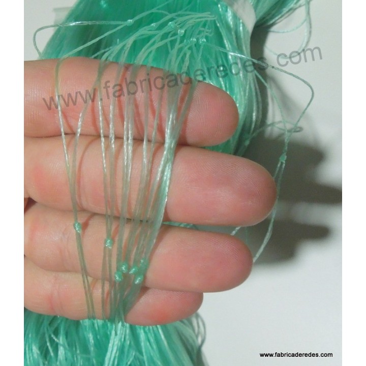 Red multimonofilamento 0.20x8 hilos x 80mm x 30mallas x 100mts