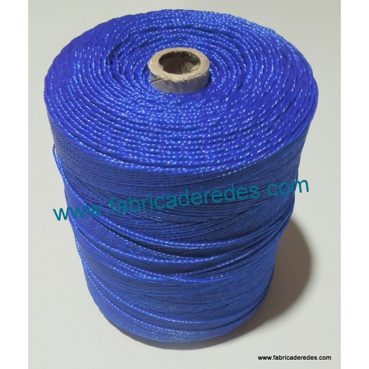 Hilo Polietileno torcido nº8 azul