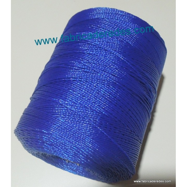 Hilo Polietileno torcido nº8 azul