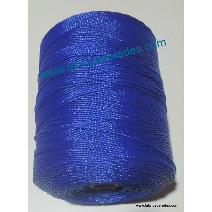 Hilo Polietileno torcido nº8 azul