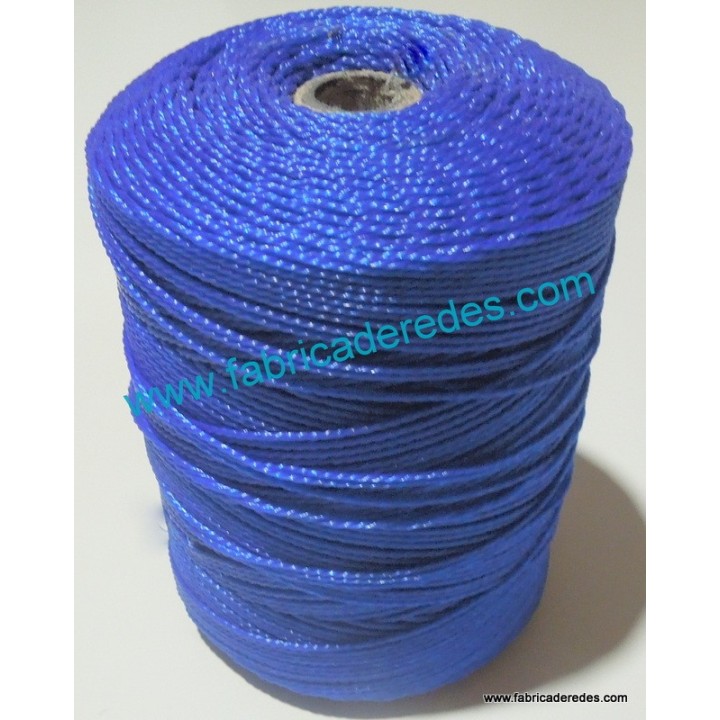 Hilo polietileno torcido Nº7 (bis) Azul