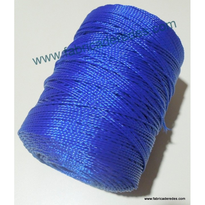 Hilo polietileno torcido Nº7 (bis) Azul