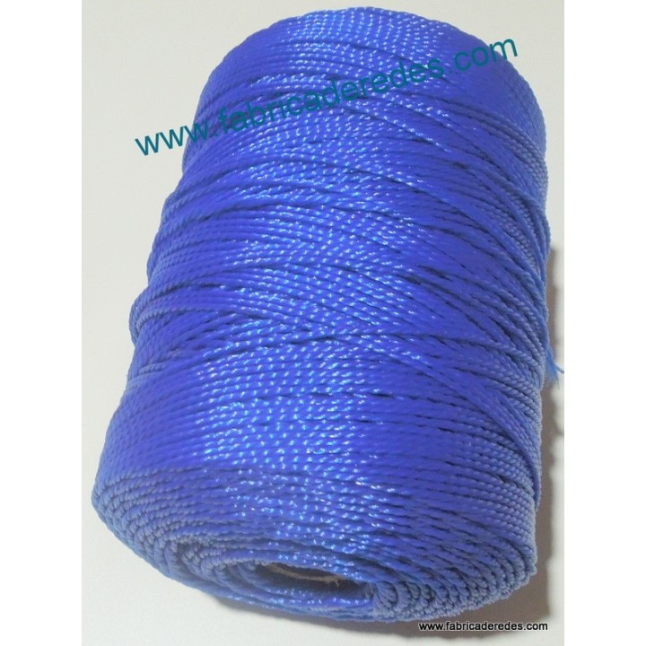 Hilo polietileno torcido Nº7 (bis) Azul