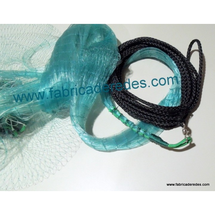 Atarraya Monofilamento 0.30mm x malla de 2,5cm