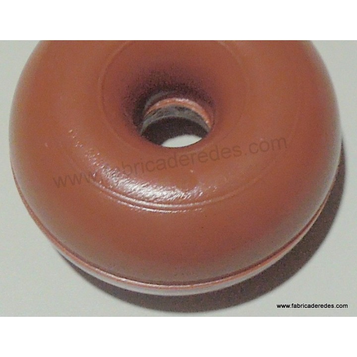 Flotador nº2 rojo castaño