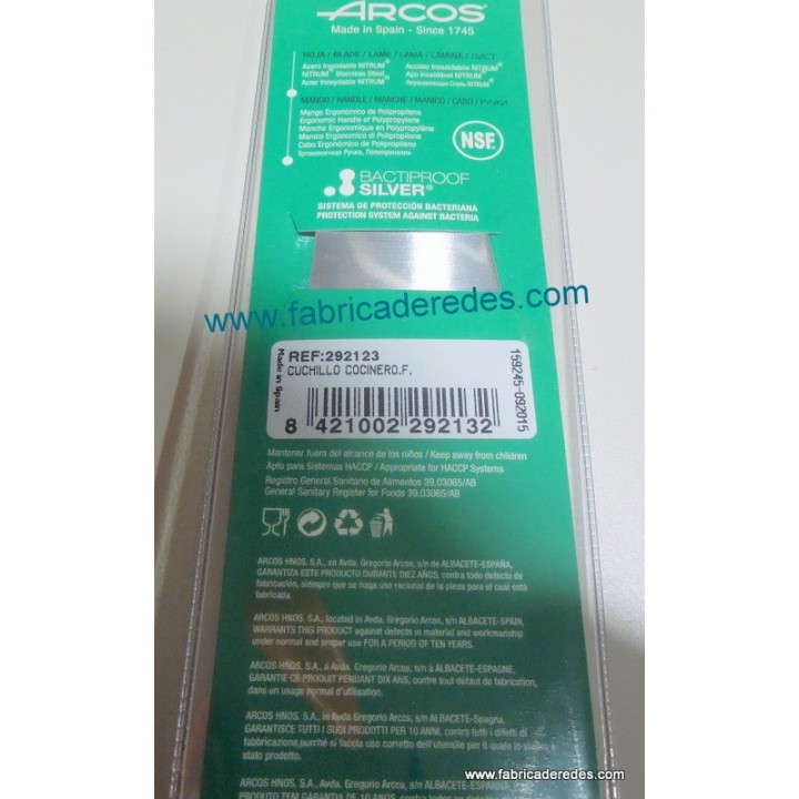 Cuchillo cocinero 200mm