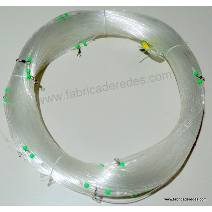 Palangre 200mm x 18 giratorios x 500 metros x 4/0