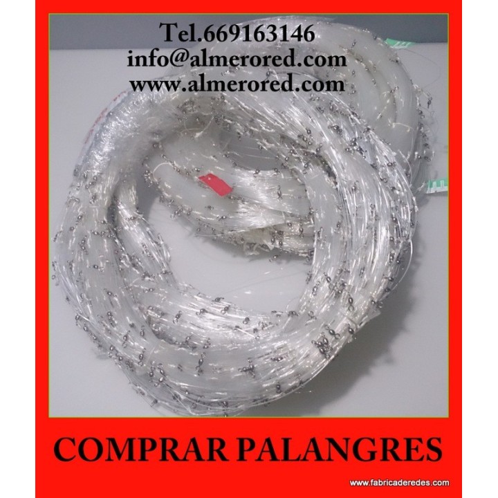 Pelote de ligne de pêche avec émerillon de 500 mètres x 500 émerillon