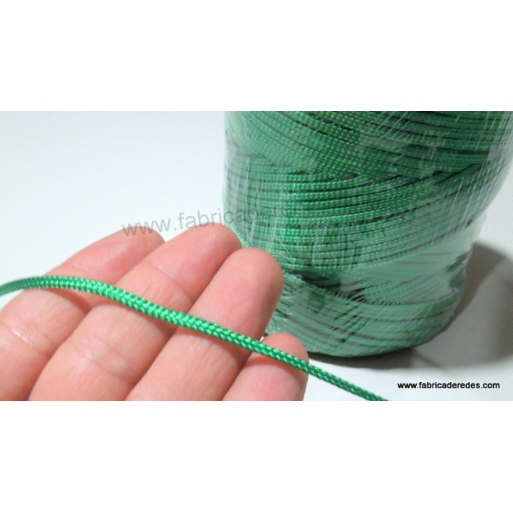 Nylon intrecciato 8843 verde