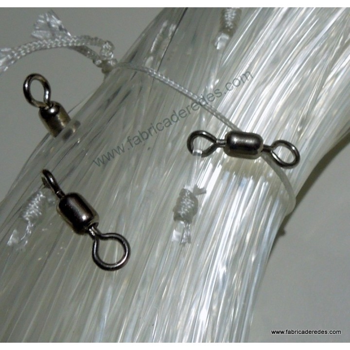 Palangre 200mm x 100 giratorios x 500mts