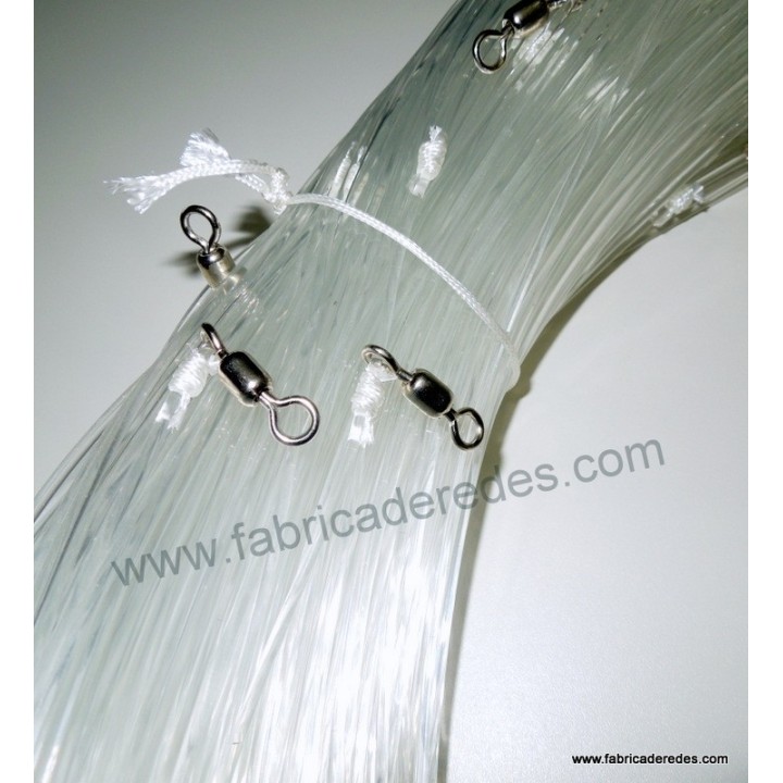 Palangre 200mm x 100 giratorios x 500mts