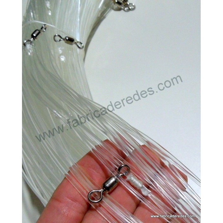Palangre 200mm x 100 giratorios x 500mts
