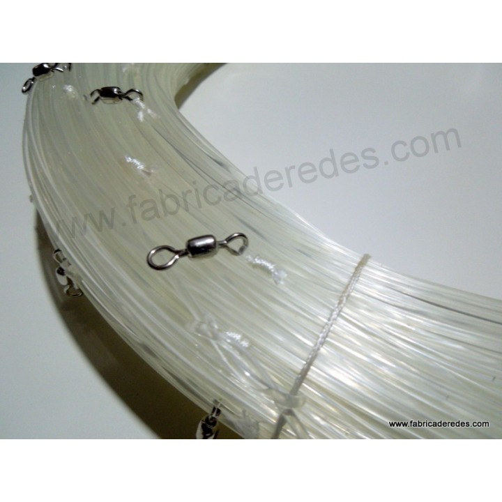 Palangre 250mm x 100 giratorios x 500mts