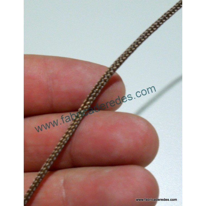 Nylon trenzado 8842 (Trencilla) Marrón