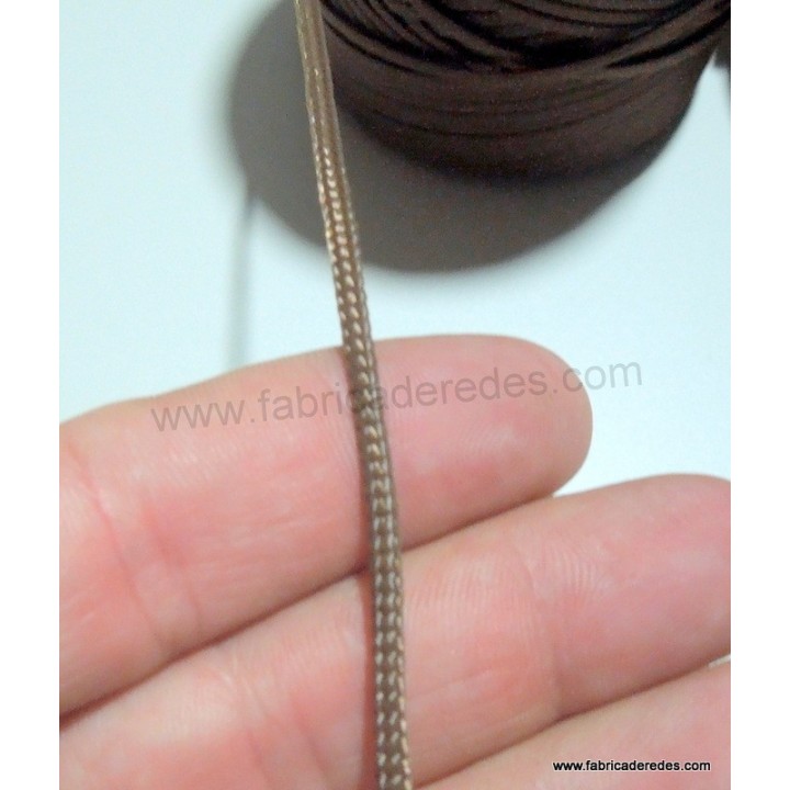 Nylon Trenzado 8843 (Trencilla) Marrón