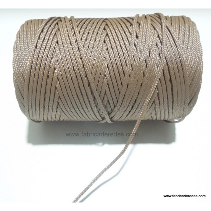 Nylon trenzado 4840/3 (Trencilla) Marrón