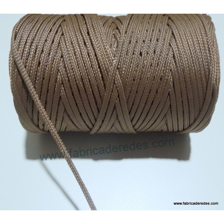 Nylon trenzado 4840/4 (Trencilla) Marrón