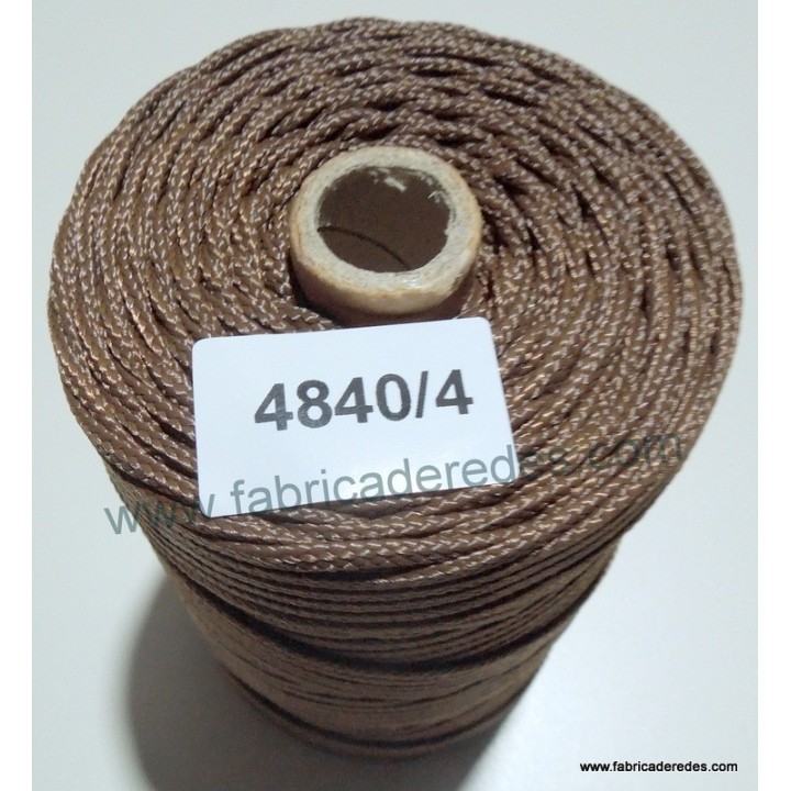 Nylon trenzado 4840/4 (Trencilla) Marrón