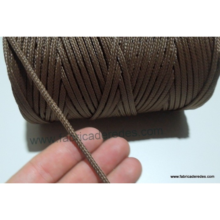 Nylon trenzado 4840/4 (Trencilla) Marrón