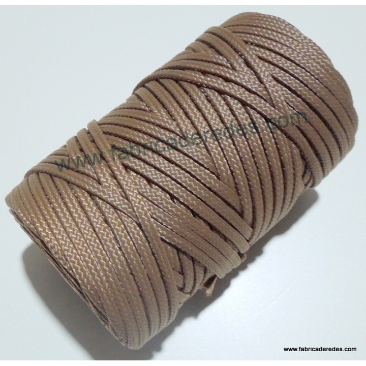 Nylon trenzado 4840/5 (Trencilla) Marrón