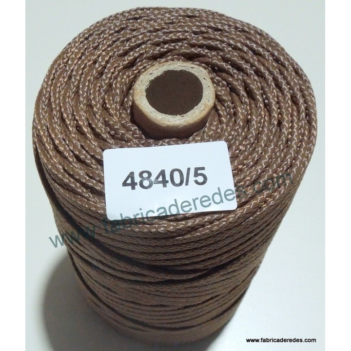 Nylon trenzado 4840/5 (Trencilla) Marrón
