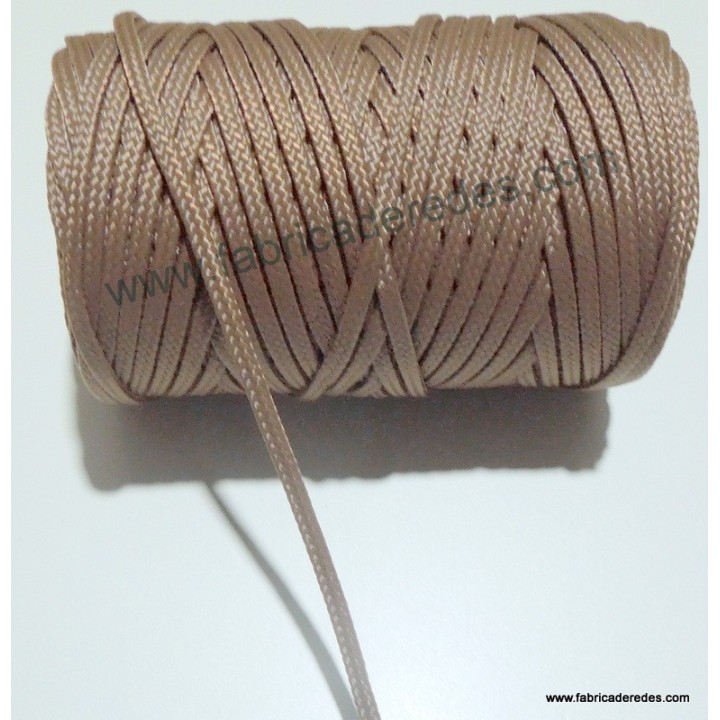 Nylon trenzado 4840/5 (Trencilla) Marrón