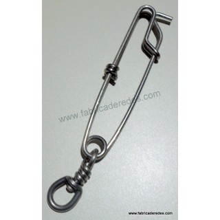 Mosqueton inox con giratorio 2.6x100+ S/S SBL