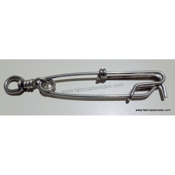 Mosqueton inox con giratorio 2.6x100+ S/S SBL