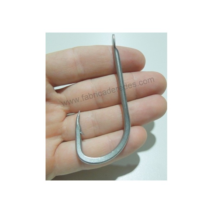 Anzuelo 9/0 paleta inox