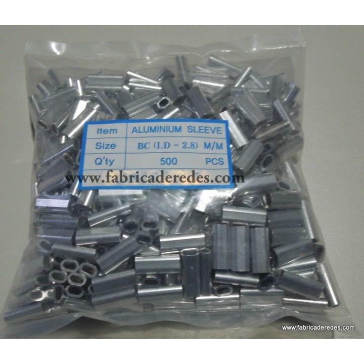 Grapa aluminio 2.8mm