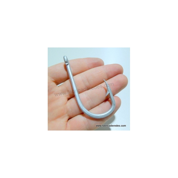 Anzuelo 9/0 anilla alto carbono