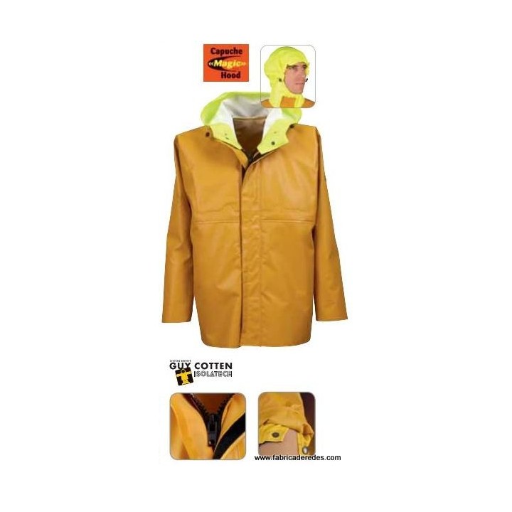 Chaqueta isoclas cremallera clásica guy cotten