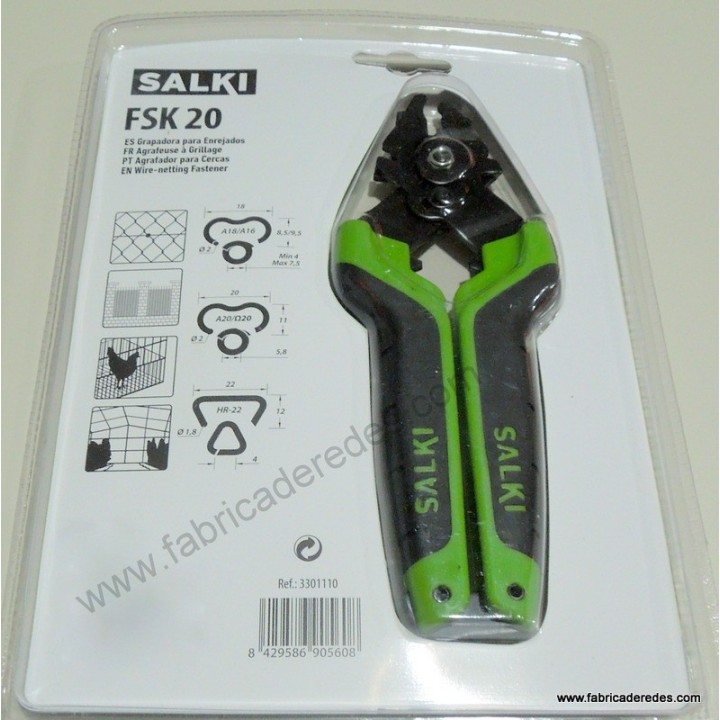Grapadora Salki Sin cargador Mod FSK20 A16 a A20