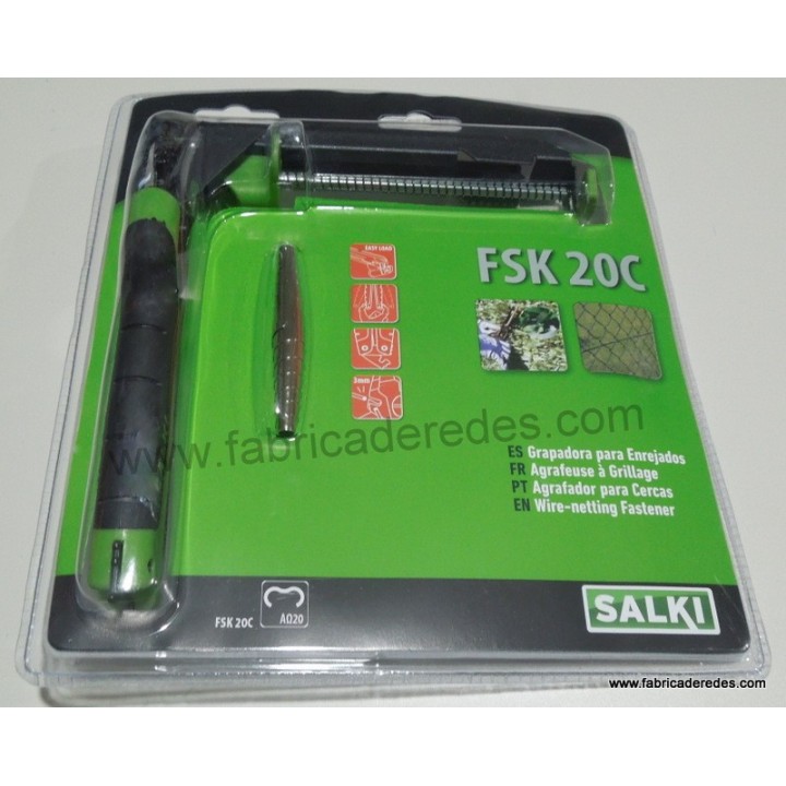 Grapadora Salki con cargador Mod FSK20S A20