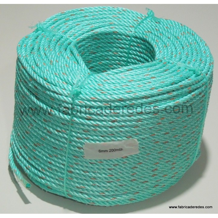 Cabo polysteel 6mm x 200mts