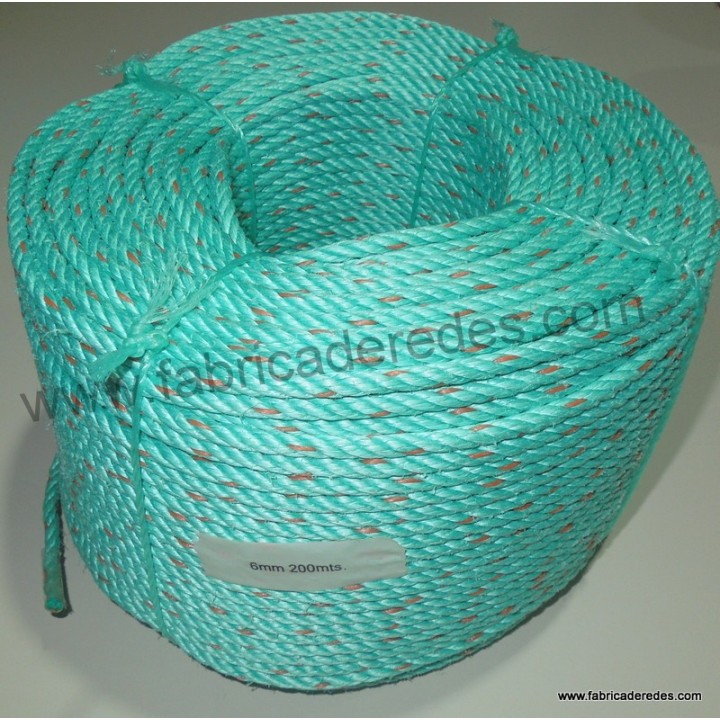Cabo polysteel 6mm x 200mts