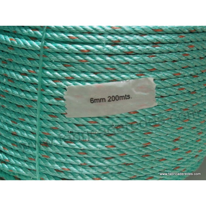 Cabo polysteel 6mm x 200mts