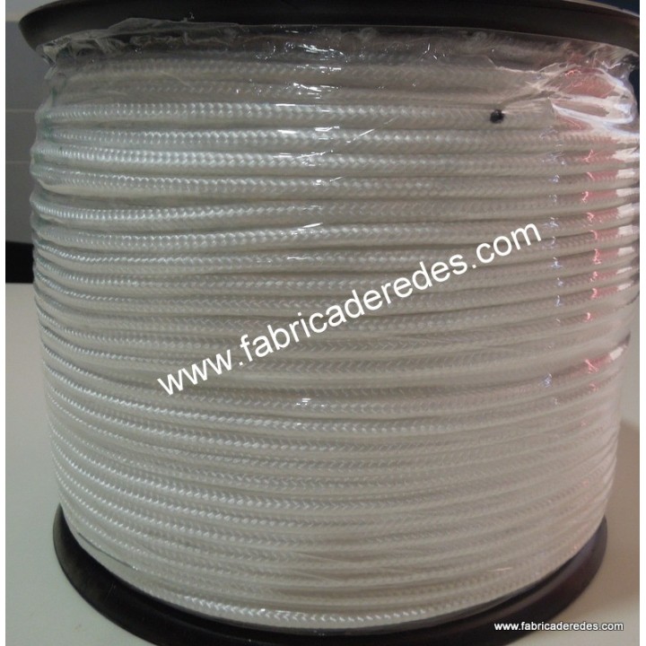 Corde en polypropylène tressé de 6 mm bobines de 200 et 500 mètres