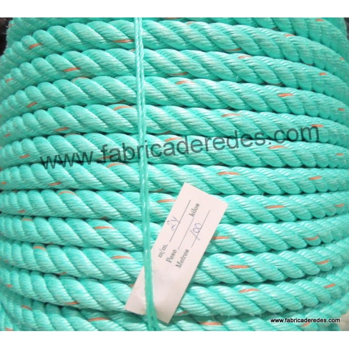 CORDA POLYSTEEL 24mm x 100 mts